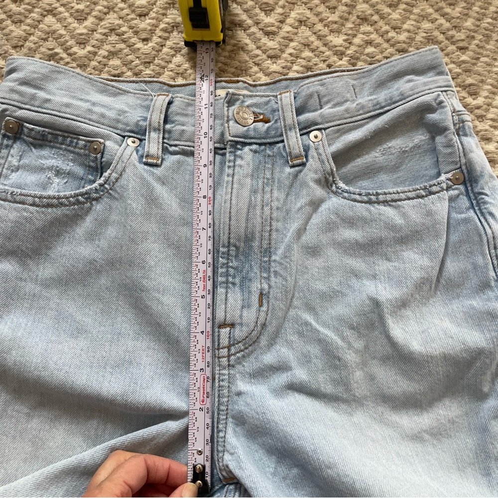 Madewell Jeans Women's 27 The Perfect Vintage Jean Light Wash High Rise Straight - Picture 10 of 12